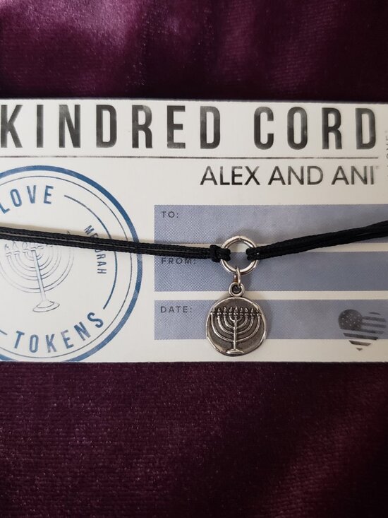Alex and Ani Jewelry - Alex and Ani Spiritual - Religious Kindred Cord menorah candelabra LOVE 240